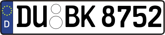 DU-BK8752