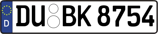 DU-BK8754