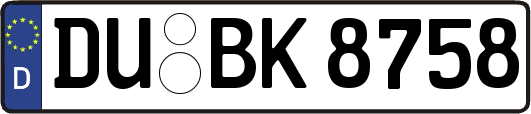 DU-BK8758