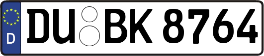 DU-BK8764