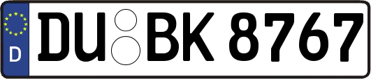 DU-BK8767