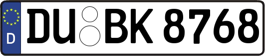 DU-BK8768