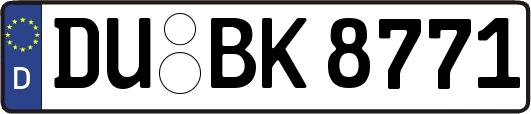 DU-BK8771