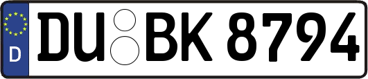 DU-BK8794