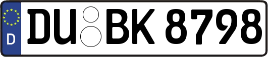 DU-BK8798