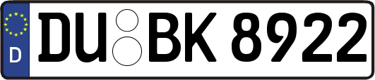 DU-BK8922
