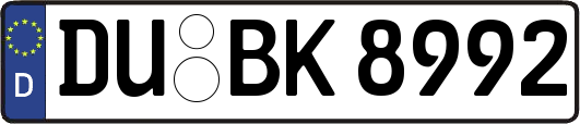 DU-BK8992