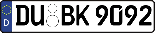 DU-BK9092