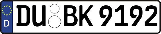 DU-BK9192