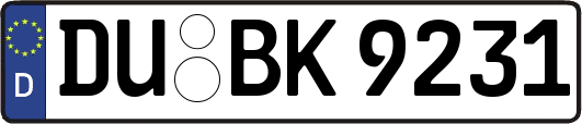 DU-BK9231