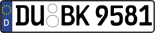 DU-BK9581