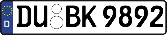 DU-BK9892