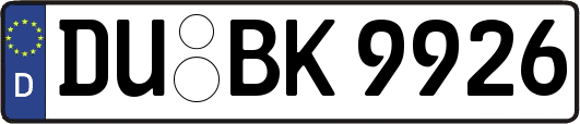 DU-BK9926