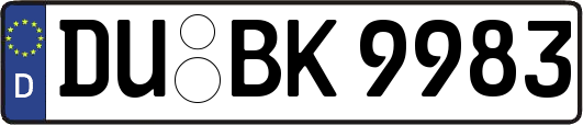 DU-BK9983