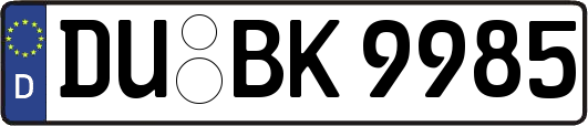 DU-BK9985