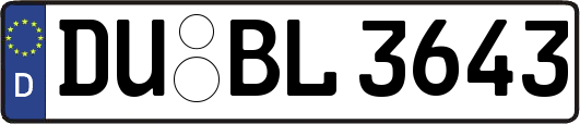 DU-BL3643