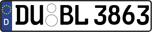 DU-BL3863