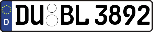 DU-BL3892