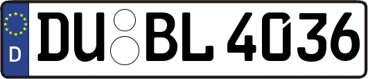 DU-BL4036