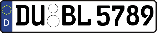 DU-BL5789