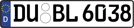 DU-BL6038