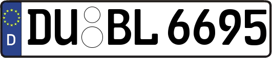 DU-BL6695