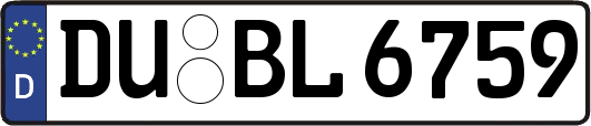 DU-BL6759
