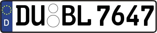 DU-BL7647