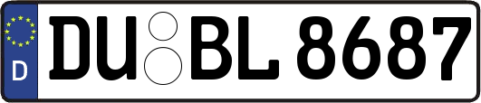 DU-BL8687