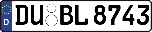 DU-BL8743