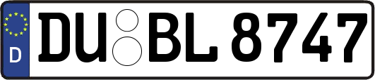 DU-BL8747