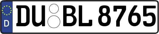 DU-BL8765