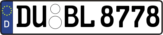 DU-BL8778