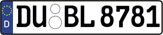 DU-BL8781