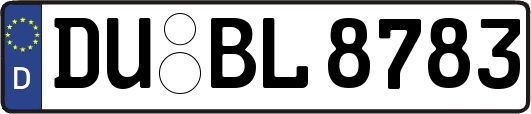DU-BL8783