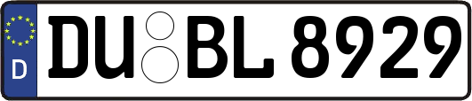 DU-BL8929