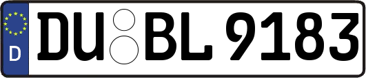 DU-BL9183