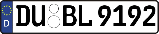 DU-BL9192