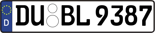 DU-BL9387