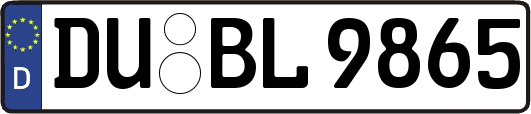 DU-BL9865
