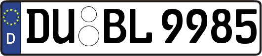 DU-BL9985
