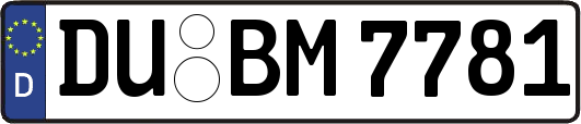 DU-BM7781