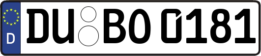 DU-BO0181