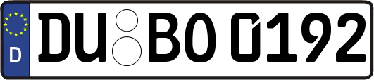 DU-BO0192