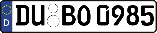 DU-BO0985