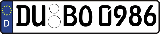 DU-BO0986