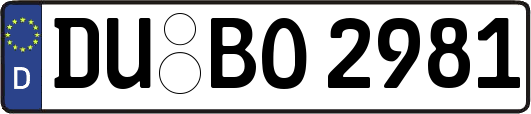DU-BO2981