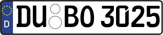 DU-BO3025