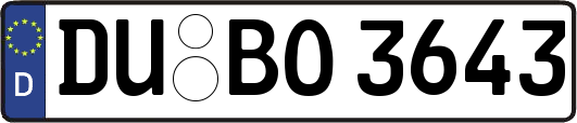 DU-BO3643