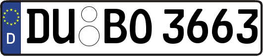 DU-BO3663